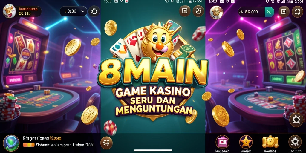 Tampilan gameplay seru dari 88MAIN dengan berbagai pilihan permainan Kasino.