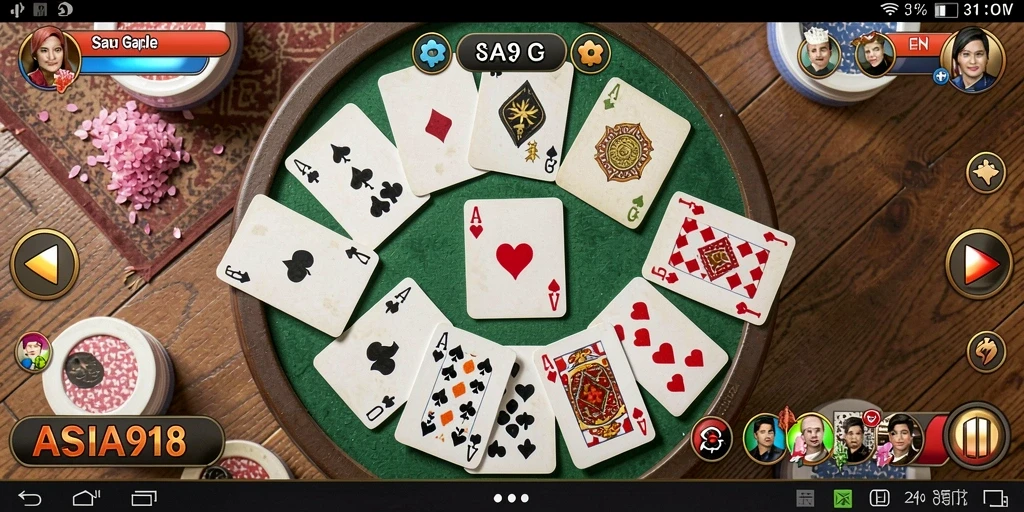 Tampilan gameplay ASIA918 yang menegangkan dan seru.
