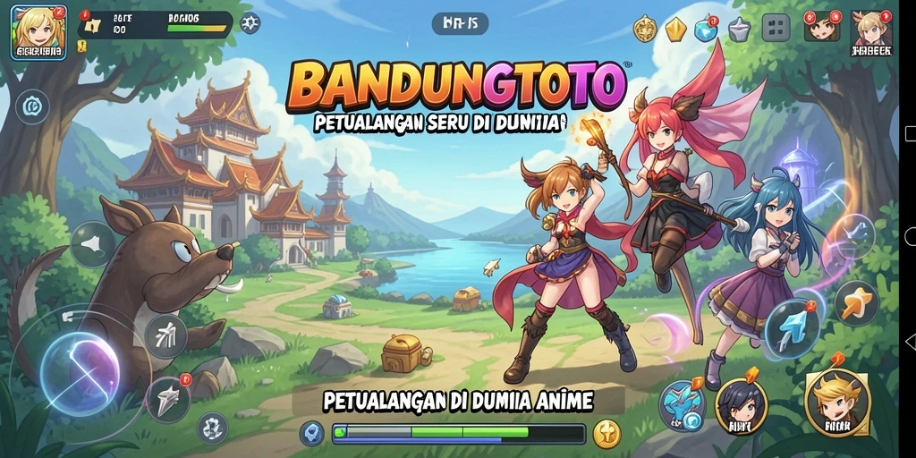 Screenshot menunjukkan aksi seru dalam gameplay BANDUNGTOTO.