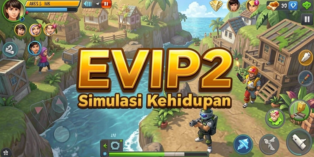 Tampilan menarik dari gameplay EVIP2 yang memukau.