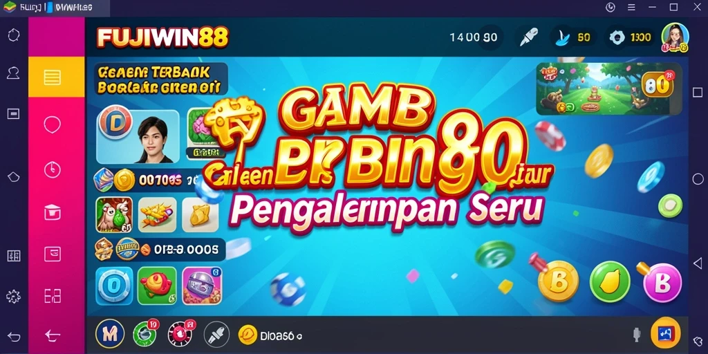 Tampilan gameplay seru dari FUJIWIN88 dengan semangat Bingo.