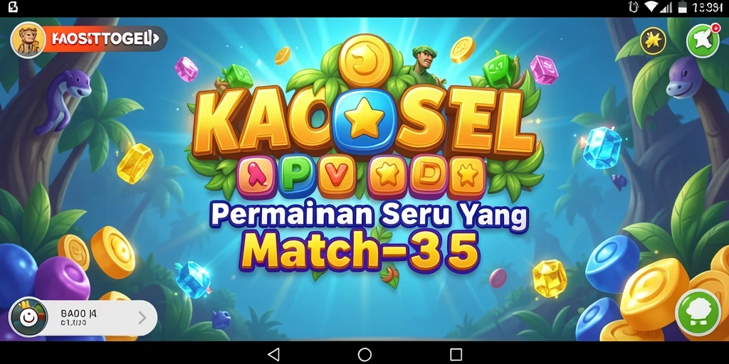 Tangkapan layar menarik dari gameplay KAOSTOGEL yang penuh warna.