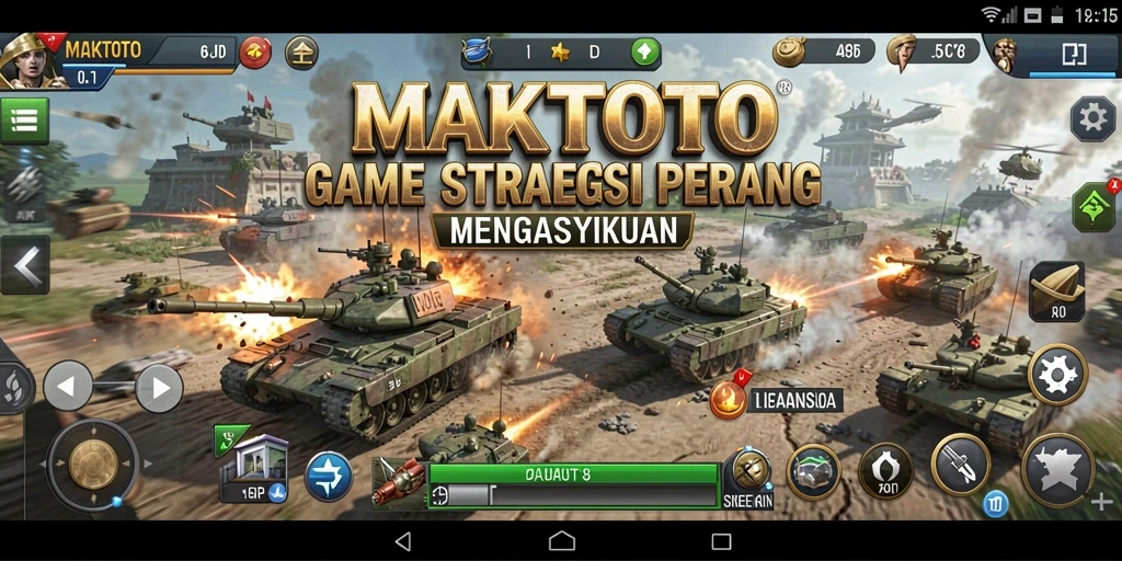 Tampilan gameplay MAKTOTO yang seru dan penuh aksi.