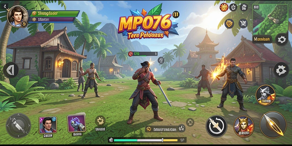 Tampilan gameplay MPO76 yang menegangkan dan strategis saat mengalahkan lawan.