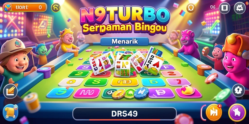 Tampilan gameplay seru dan interaktif di N9TURBO.
