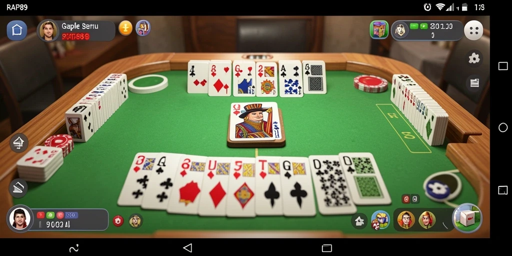 Screenshot gameplay GAPLE menampilkan aksi seru dan interaksi antara pemain.