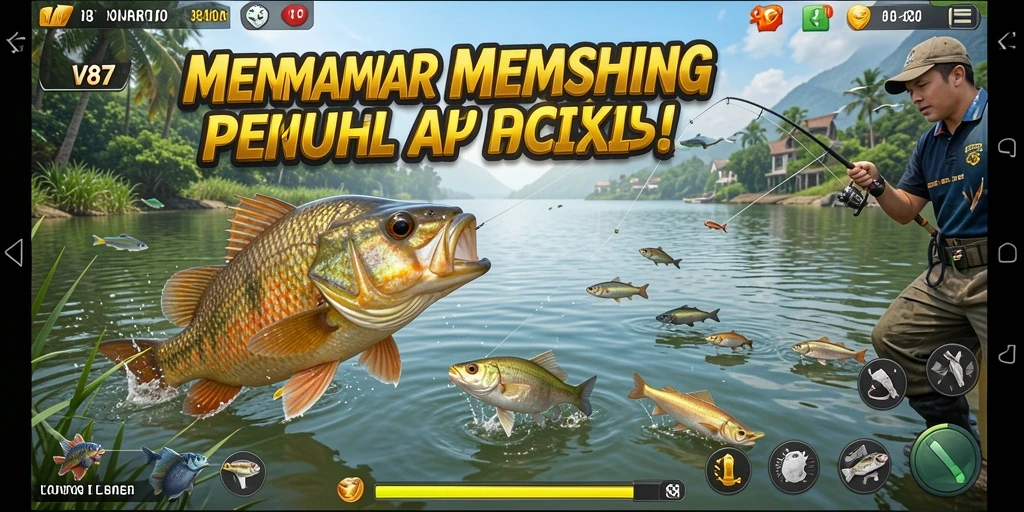 Tangkapan ikan yang menakjubkan di V87, siap memikat para pemain.